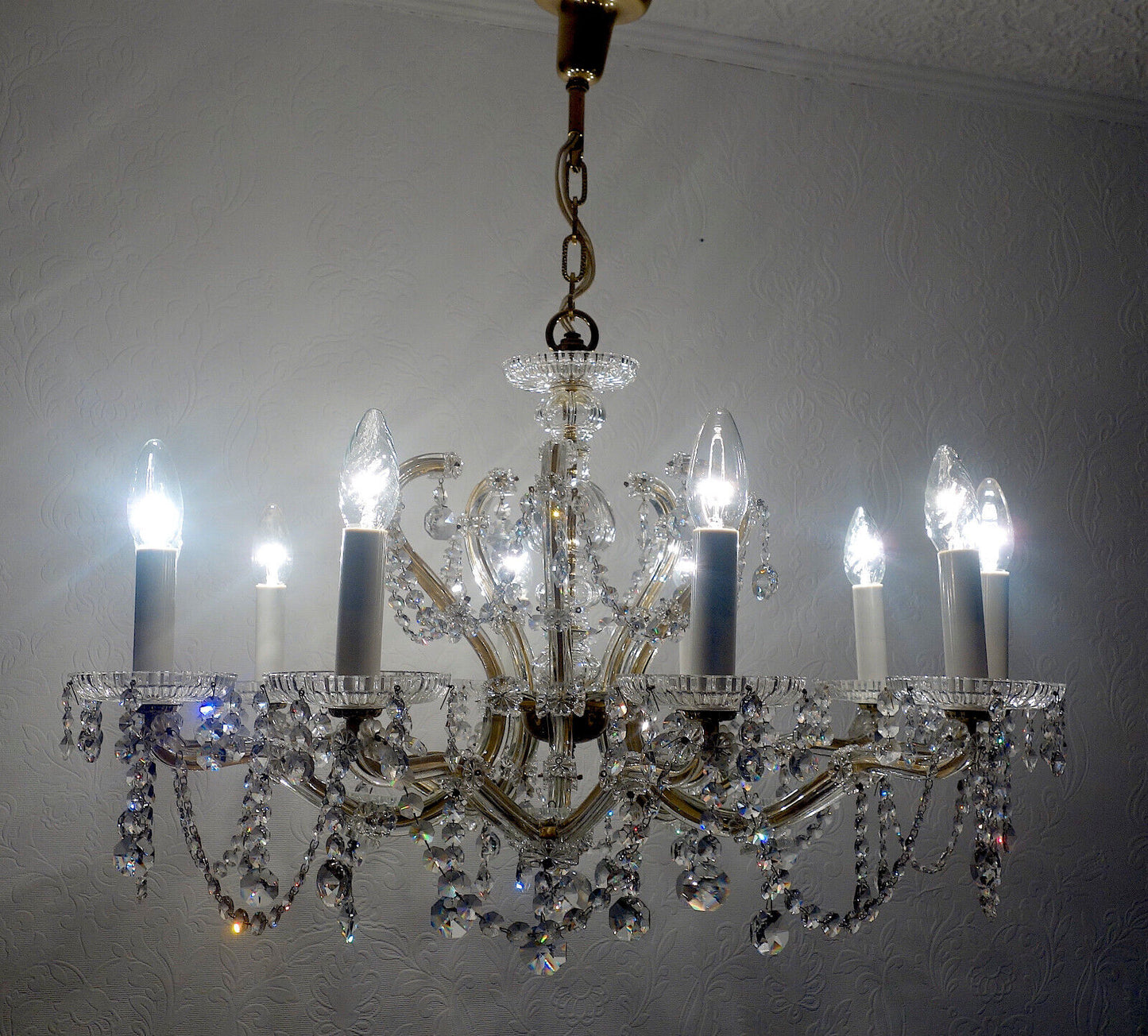 Sehr Hochwertige PALWA Maria Theresia Kronleuchter, Lüster 10 Flammig